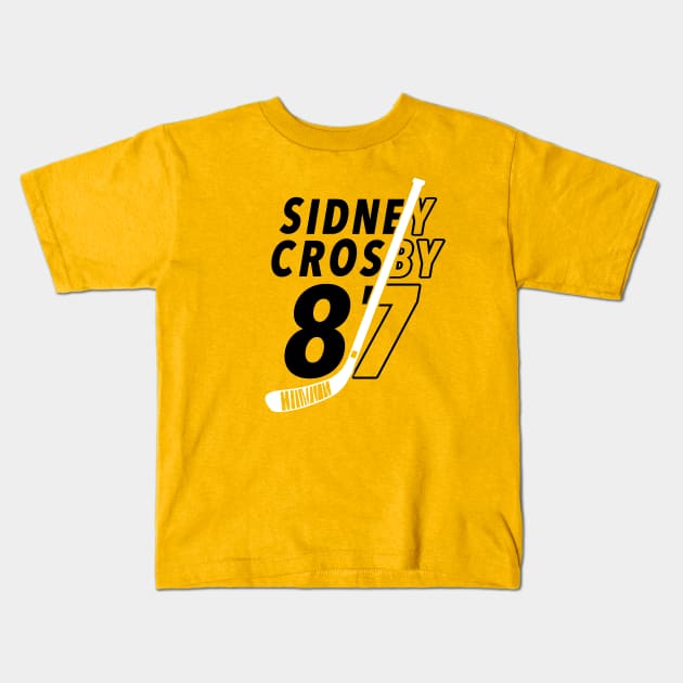 Sid the Kid Crosby, Pittsburgh Penguins Kids T-Shirt by FanSwagUnltd